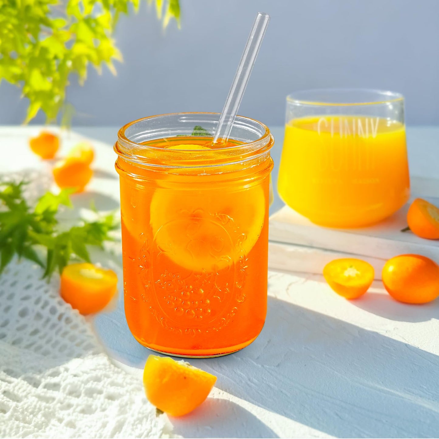 Wide Mouth Mason Jars 16 oz with Lids [6 Pack], Canning Jars with Metal Airtight Lids and Bands, 16 oz Glass Jars for Fermenting, Pickling, Freezing, Preserving, Meal Prep, Jar Décor