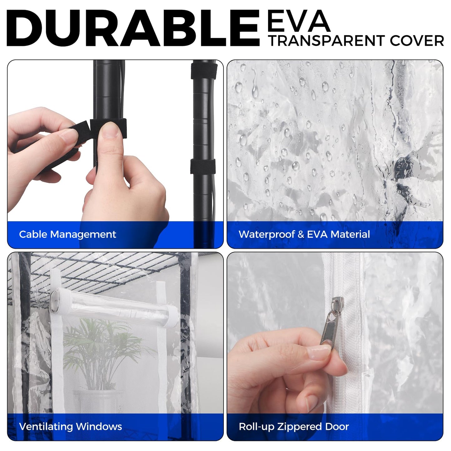 Barrina CX6 Plant Stand with Grow Lights, 3FT T8 30W(Per Light) Full Spectrum Yellow LED Plant Lights, Indoor Plant Shelf for Multiple Plants with On/Off Timer Socket, 6-Tier 35.4"x13.8"x70.9"