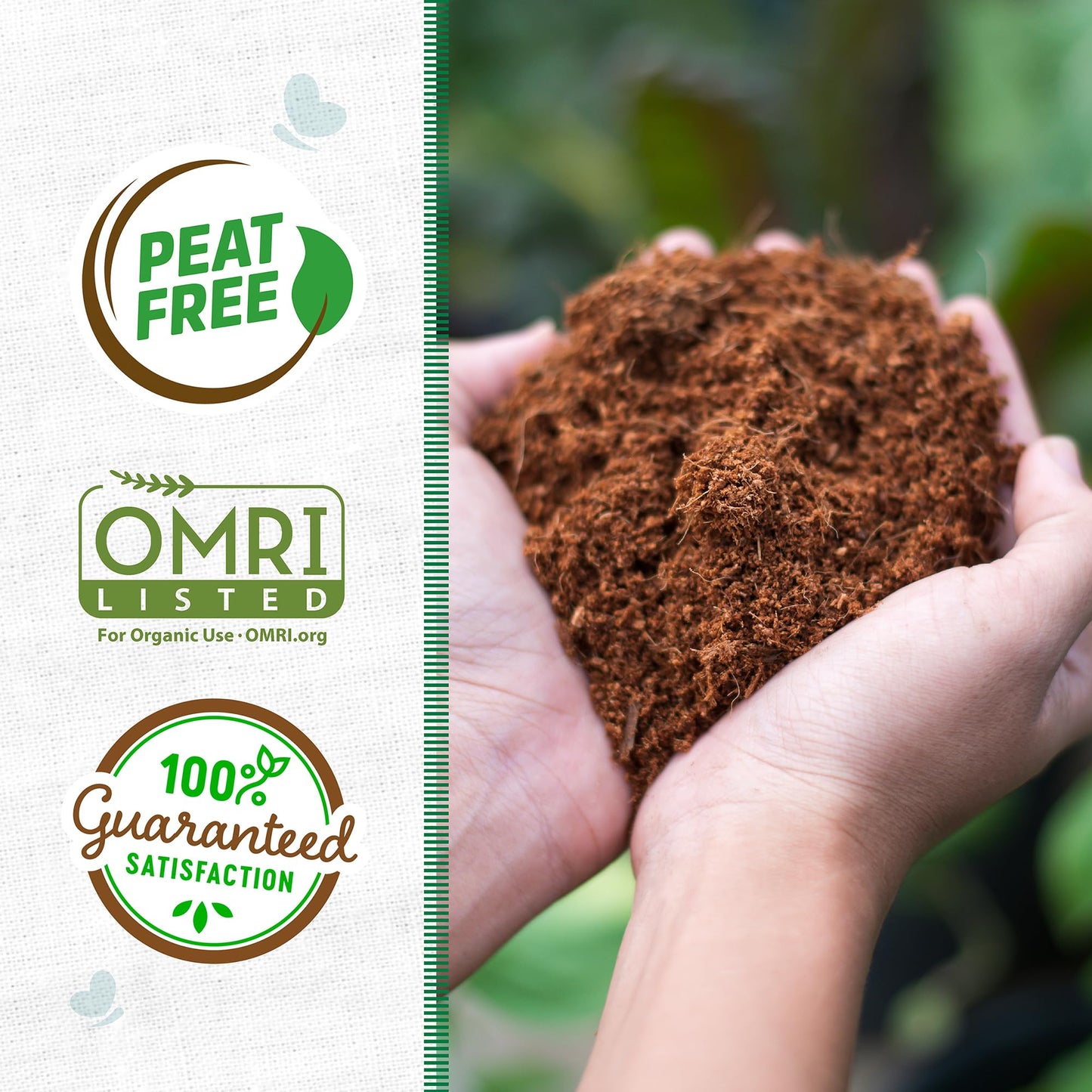 Back to the Roots 100% Organic Potting Mix (Value 12 Quart) | Premium Blend | Made in The USA