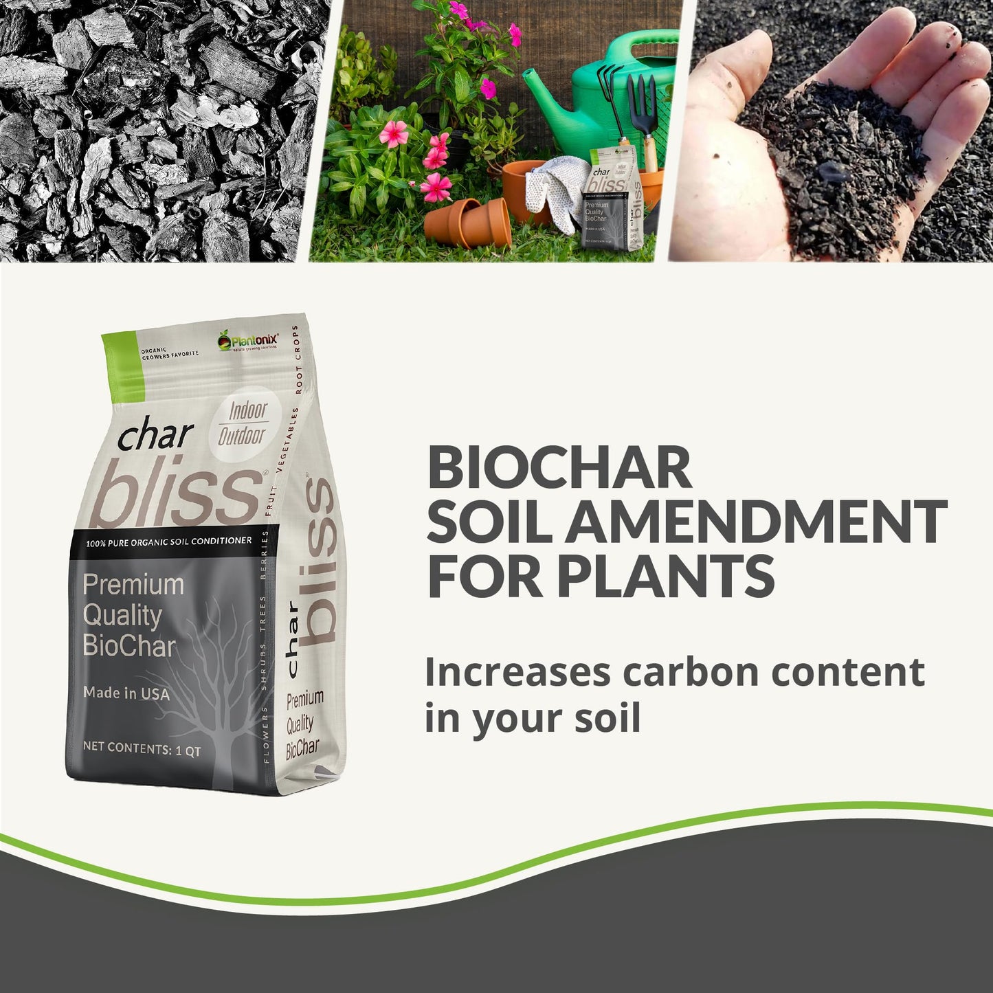 Worm Bliss (8 Qts) - Organic Worm Castings for Plants & Gardening - OMRI-Listed Earthworm Castings for Plants, Vegetables, Flowers, & Potting Soil - Organic Garden Fertilizer Rich in Nutrients