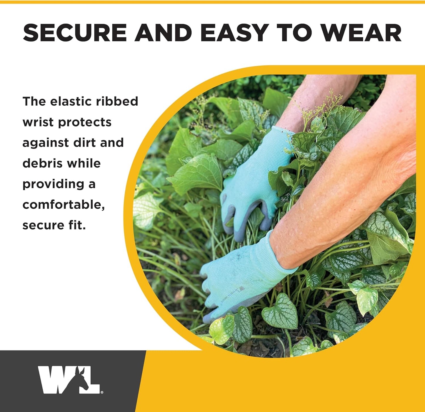 Wells Lamont 3 Pair Pack Women’s Gardening Gloves | PU Coated Grip Work Gloves| Each Pack Includes Pink, Green, Purple | Medium (413MF)