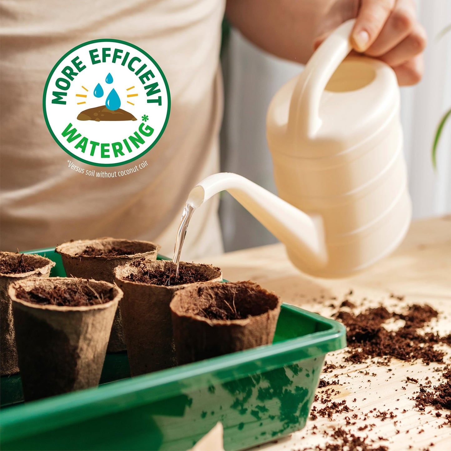 Back to the Roots 100% Organic Potting Mix (Value 12 Quart) | Premium Blend | Made in The USA