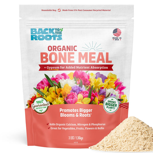 Back to the Roots Organic Worm Castings for Plants, Natural Fertilizer and Soil Enhancer for Gardening, Made in The USA, 5lb