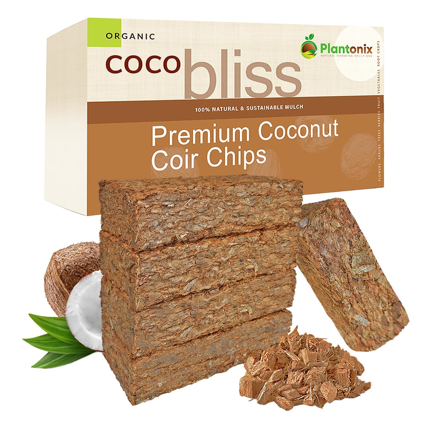 Vermiculite Bliss (16 Qts) - Organic Vermiculite for Gardening - Fine Grade Vermiculite for Plants - Coarse Vermiculite Soil Amendment - Bulk Vermiculite for Garden Soil, Perlite, & Seed Starting