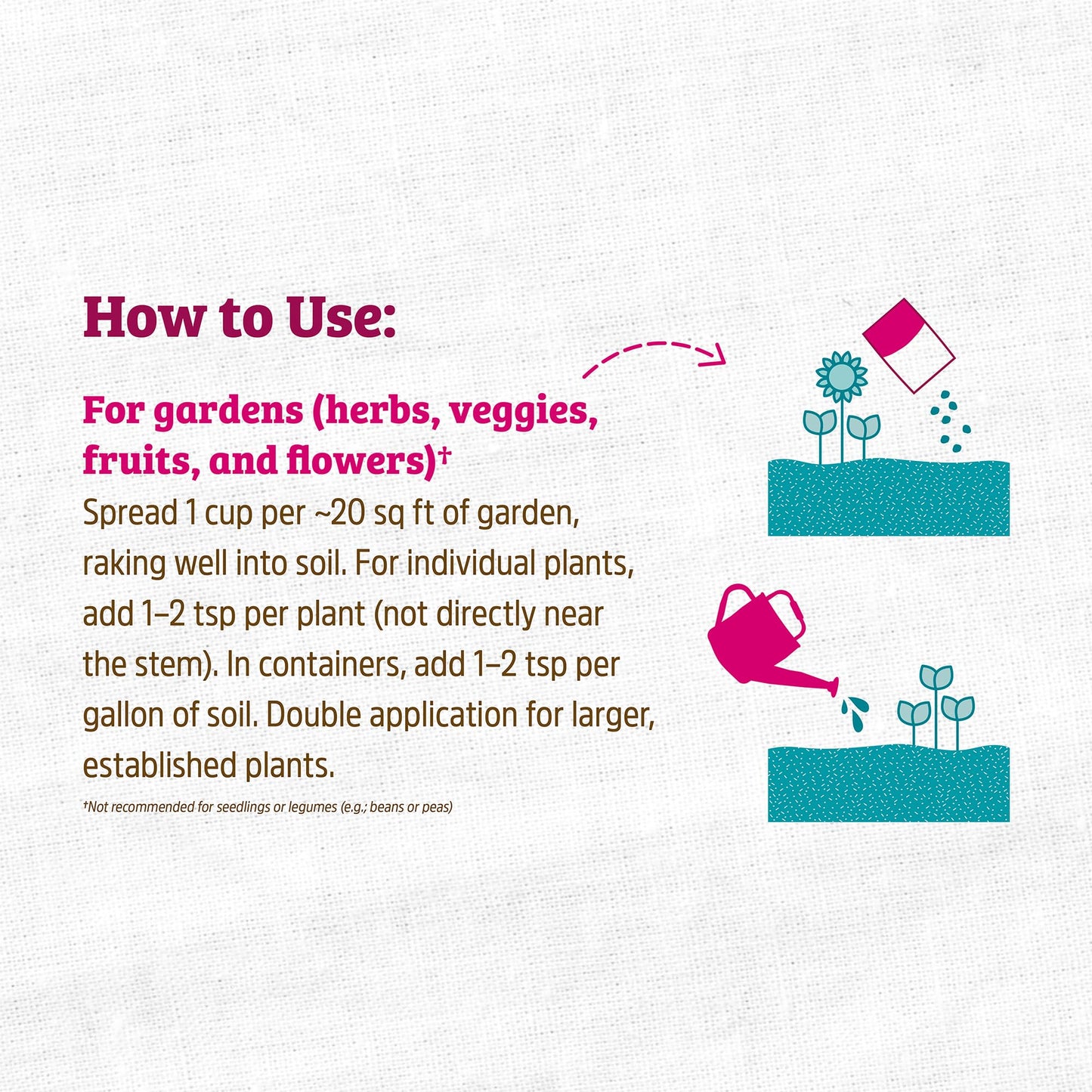 Back to the Roots Organic Worm Castings for Plants, Natural Fertilizer and Soil Enhancer for Gardening, Made in The USA, 5lb