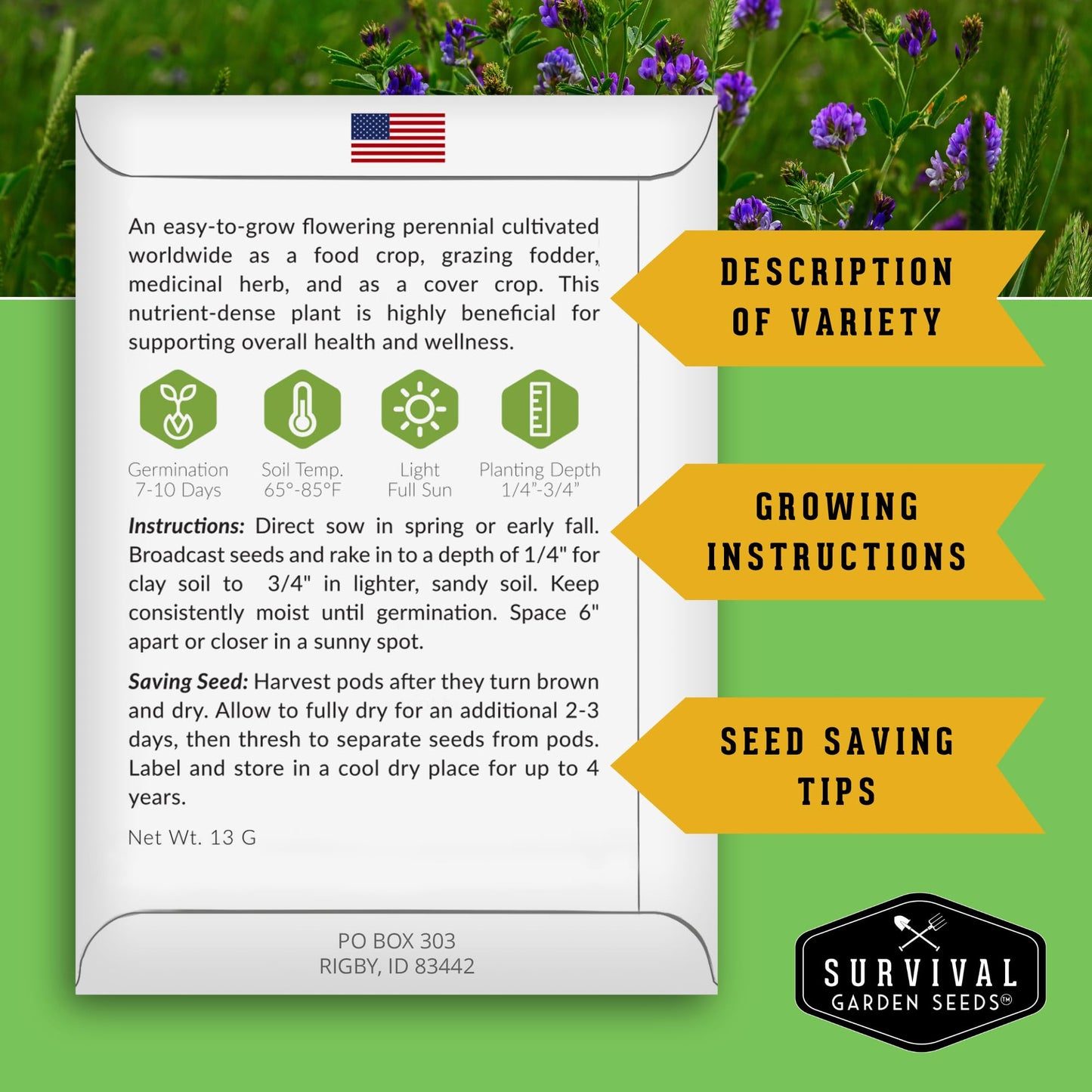 Ultimate Medicinal Herb Seeds Variety Pack – 36 Heirloom Non-GMO Healing Herbs for Planting | Wellness & Apothecary Garden Kit for Herbalists, Homesteaders – Survival Garden Seeds (28,000+)