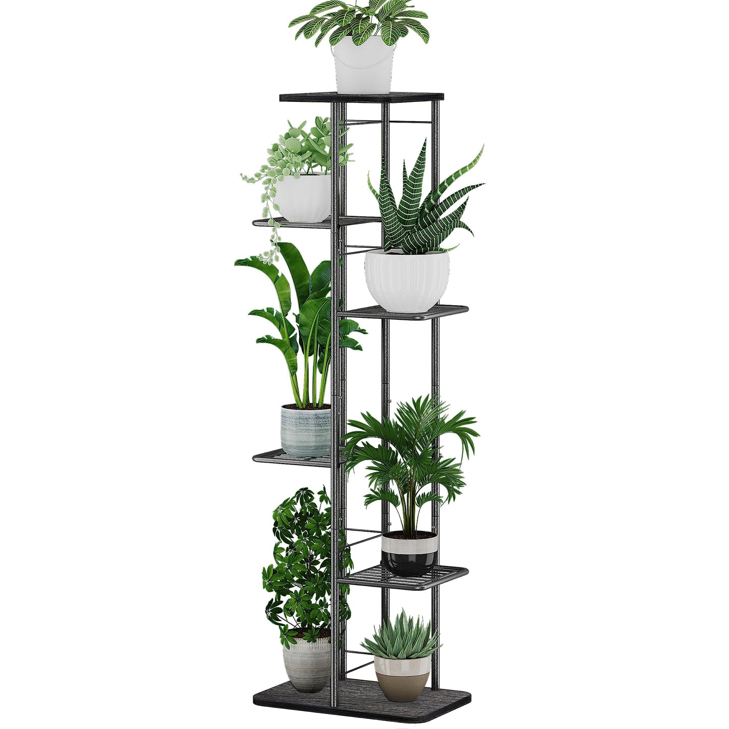 Simple Trending Plant Stand Outdoor Indoor 3 Tier Metal Waterproof Plant Shelf for Living Room Balcony Garden