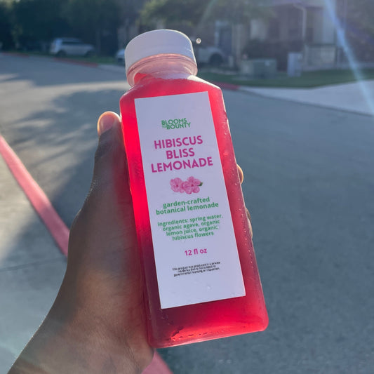 Hibiscus Bliss Lemonade - Seasonal Botanical Lemonade